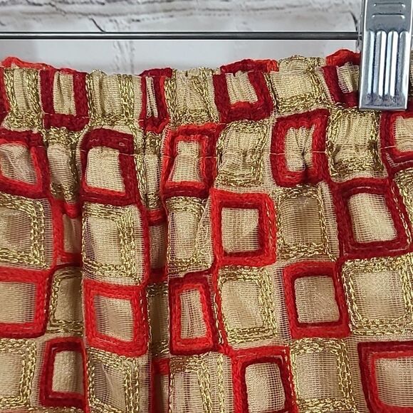 Girls Embellished 3pc Salwar Suit Set Chinon Georgette Kurta Indian Festive Wear - Picture 12 of 16